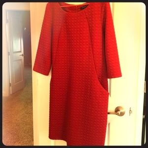 Gorgeous red dress. Figure flattering! XL or 16